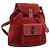 Bamboo Zaino Gucci in pelle scamosciata rossa e oro 003 2852 0030 0 Auth th5663 Rosso D'oro