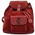 Bamboo Zaino Gucci in pelle scamosciata rossa e oro 003 2852 0030 0 Auth th5663 Rosso D'oro - vista 13