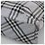 Borsa a mano Burberry Nova Check Blue Label in nylon viola argento autentica hs1699 Porpora - vista 9