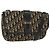 Christian Dior Trotter Canvas Shoulder Bag Navy Gold Auth 115041 Golden Navy blue