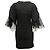 CHANEL Kleider T.FR 42 Synthetisch Schwarz - Ansicht 3