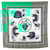 Hermès HERMES Scarves T.  Silk Green  ref.2076376