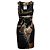 MOSCHINO Kleid T.IT 38 Synthetisch Schwarz