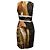 MOSCHINO Kleid T.IT 38 Synthetisch Schwarz - Ansicht 3