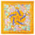 Hermès HERMES Scarves T.  Silk Yellow  ref.2078021