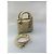 Micro Lady Dior en Charol Beige - Christian Dior Crema - vista 12