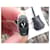 clochette et tirette hermès kelly veau epsom 26cms noir neuve dustbag cadenas argenté palladié  - vue 4