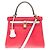 Hermès HERMES Kelly 25 Bag in Red Leather - 102545