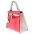 Hermès HERMES Kelly 25 Bag in Red Leather - 102545 - view 5
