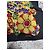 Foulard in seta Chanel Nero Multicolore Gold hardware - vista 5