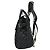 Zaino medio trapuntato Mulberry Cara Delevigne in pelle nera - vista 3