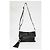 Borsa a tracolla pieghevole con frange Anya Hindmarch in pelle nera Nero - vista 9