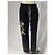 Schwarze Baumwoll-Sweatpants mit gesticktem Amiri-Logo