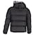 Giacca puffer in nylon nero con logo applicato Burberry - vista 3