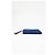 Pochette in cotone blu con logo impresso Anya Hindmarch - vista 17