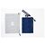 Pochette in cotone blu con logo impresso Anya Hindmarch - vista 8