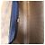 Pochette in cotone blu con logo impresso Anya Hindmarch - vista 9