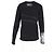 T-shirt a maniche lunghe con stampa grafica Balmain in cotone nero - vista 6