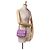 Chanel Mini Borsa in Pelle di Agnello Viola con Catena Candy Porpora - vista 9