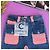 Conjunto excepcional de tweed da Chanel com jaqueta e jeans 38 FR Rosa - vista 15