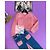 Conjunto excepcional de tweed da Chanel com jaqueta e jeans 38 FR Rosa - vista 3