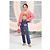 Conjunto excepcional de tweed da Chanel com jaqueta e jeans 38 FR Rosa - vista 4