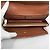 Louis Vuitton Monogram Bi-Fold Langbörse Braun Monogramm - Ansicht 8