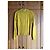Top Dolce & Gabbana de seda y cachemira amarillo - vista 6