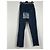 Chanel Pantalones de Detalle de Cuero Mosaico de Runway de 3$ Negro - vista 13