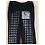 Chanel Pantalones de Detalle de Cuero Mosaico de Runway de 3$ Negro - vista 5