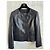 Chanel Veste en cuir noir avec appliqué Camellia à 13K$ - vue 6