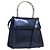 Borsa a mano Salvatore Ferragamo Smalto 2 vie Blu Auth BD197