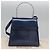 Borsa a mano Salvatore Ferragamo Smalto 2 vie Blu Auth BD197 - vista 12