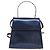Borsa a mano Salvatore Ferragamo Smalto 2 vie Blu Auth BD197 - vista 13