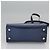 Borsa a mano Salvatore Ferragamo Smalto 2 vie Blu Auth BD197 - vista 5