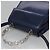 Borsa a mano Salvatore Ferragamo Smalto 2 vie Blu Auth BD197 - vista 6