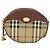 Autre Marque Borsa a spalla con catena Nova Check di Burberrys in pelle PVC marrone beige Auth BA241 - vista 13