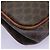 Céline Borsa a spalla in tela Macadam CELINE in pelle PVC marrone Auth BD216 - vista 15