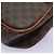 Céline Borsa a spalla in tela Macadam CELINE in pelle PVC marrone Auth BD216 - vista 16