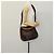 Borsa a mano in pelle GUCCI Bamboo 2 vie marrone oro 001 1705 1638 Auth th5638 D'oro - vista 22