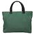 PRADA Borsa a mano in nylon verde Auth th5642 - vista 13