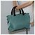 PRADA Borsa a mano in nylon verde Auth th5642 - vista 25