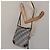 Borsa a spalla Burberry Nova Check Blue Label in nylon grigio Auth 114736 Marrone - vista 21