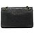 CHANEL Matelassé 25.5 Borsa a Doppio Faldone Catena Pelle di Agnello Nera Oro CC Auth PP249 Nero D'oro - vista 2