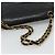 CHANEL Matelassé 25.5 Borsa a Doppio Faldone Catena Pelle di Agnello Nera Oro CC Auth PP249 Nero D'oro - vista 7