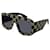GUCCI - GG0983S - PRETO SÓLIDO BRILHANTE - ACETATO RECICLADO  ref.2080708