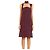 Chockerneck Shiftkleid Bottega Veneta Bordeaux