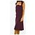 Chockerneck Shiftkleid Bottega Veneta Bordeaux - Ansicht 3