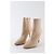 Lk Bennett Botas de cuero beige - vista 2
