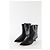 Lk Bennett Botas de couro pretas - vista 3